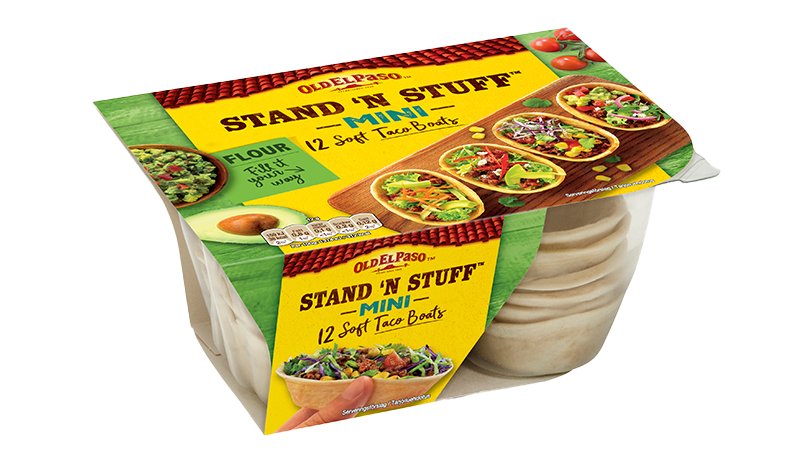 Stand 'N' Stuff™ mjúkar smá-tortillur hero